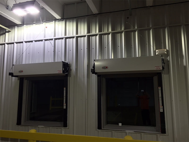 CHI Model 7522 White Fire Shutters